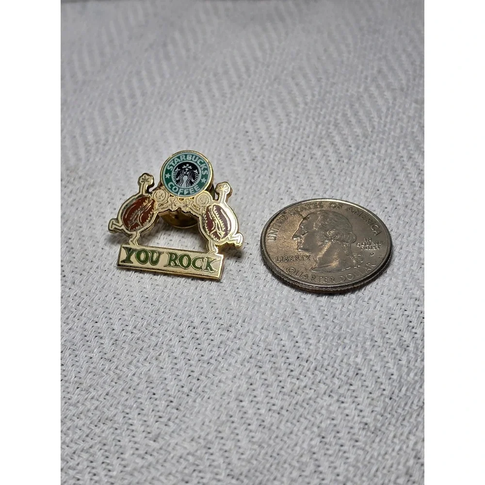 gold-tone‎ Starbucks Partner 